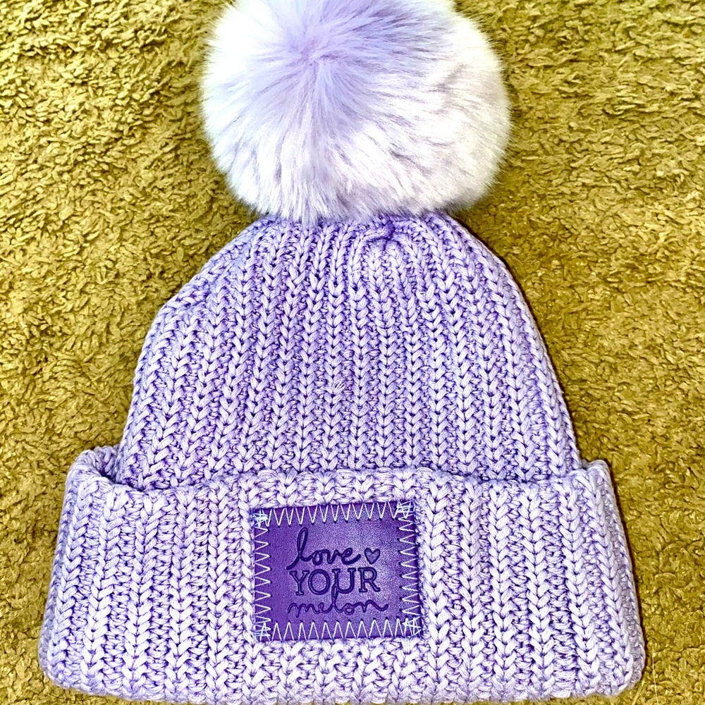 Purple love your Mellon hat